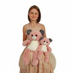 Peluche Gipsy Toys Leggies Rose, compañero ideal para niños. 2