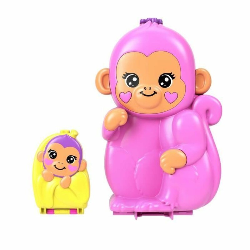 Muñeco Bebé con Accesorios Polly Pocket de Plástico Resistente para Niños y Niñas