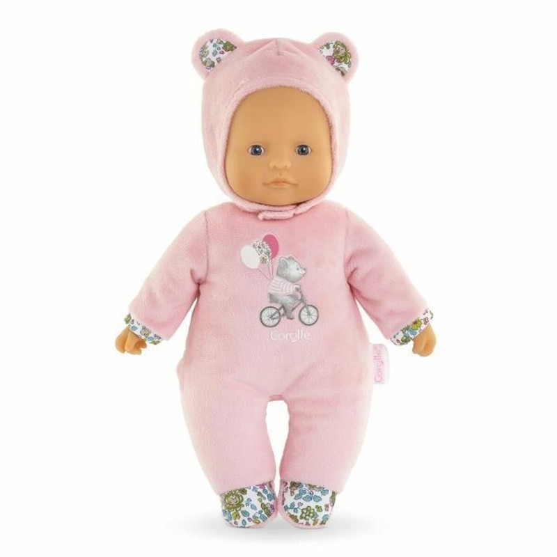 Muñeco Bebé Corolle Pti' Coeur Ours Rosa 30 cm - Compra online en MegaJuguetes