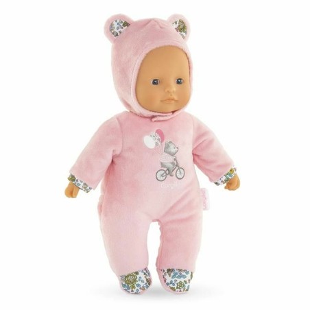 Muñeco tierno rosa Corolle para primeros juegos