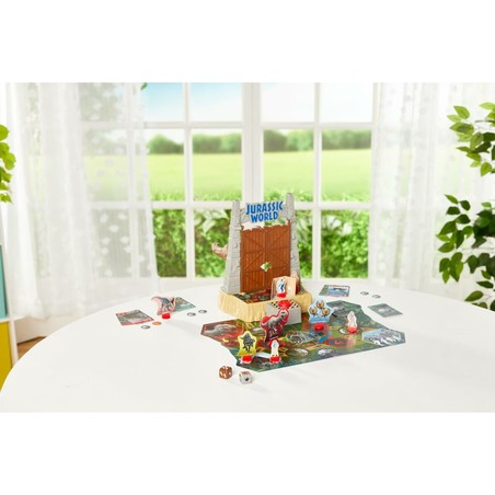 Juego de mesa de plástico resistente y colores vivos