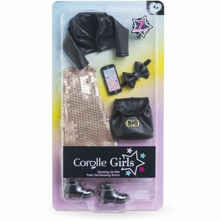 Accesorios muñecas Corolle Party dressing con vestido y diadema