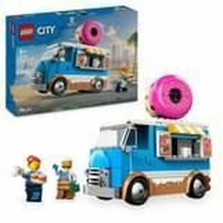 Juguetes Construcción Niños LEGO City Camión de Donuts