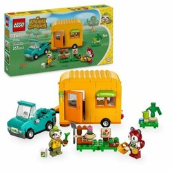 Juguetes construcción niños LEGO Animal Crossing Caravana