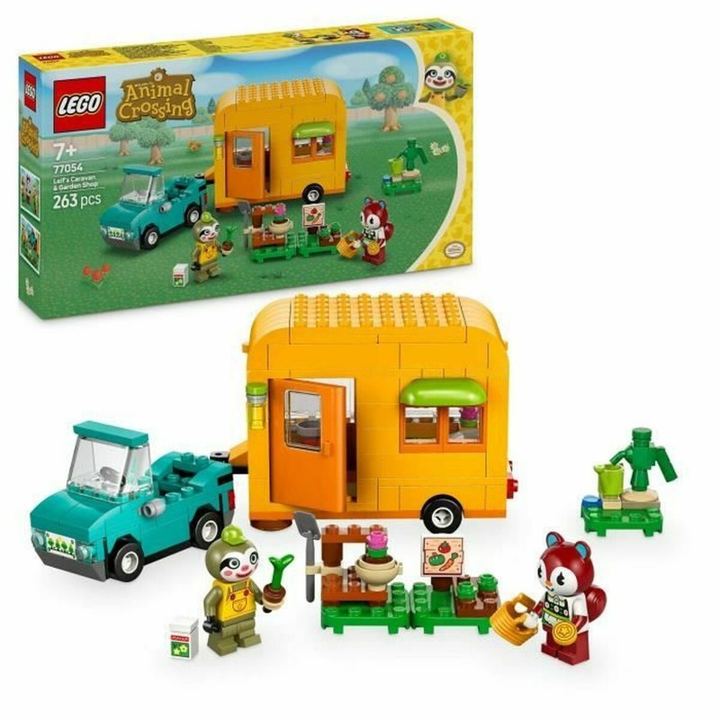 Juguetes construcción niños LEGO Animal Crossing Caravana