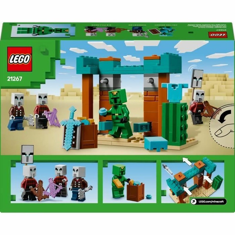 Bloques construcción infantiles LEGO Minecraft