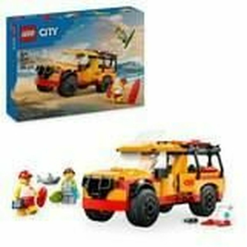 Juguetes construcción niños LEGO City rescate playa