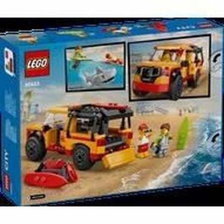 Bloques construcción infantiles vehículo emergencia