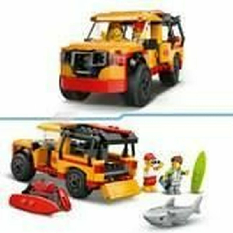 Set construcción educativo LEGO con tiburón