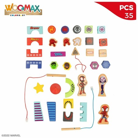 Set construcción educativo Spidey de 33 piezas