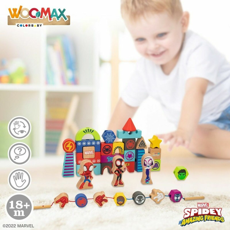 Juguete construcción motricidad fina para niños pequeños