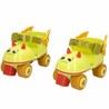 Patines infantiles Pat Avenue ajustables en colores negro y multicolor