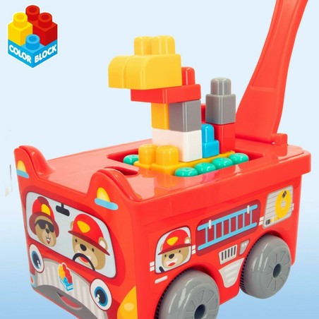 Bloques construcción infantiles para desarrollo motricidad