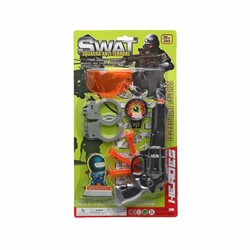 disfraces niños set policia swat
