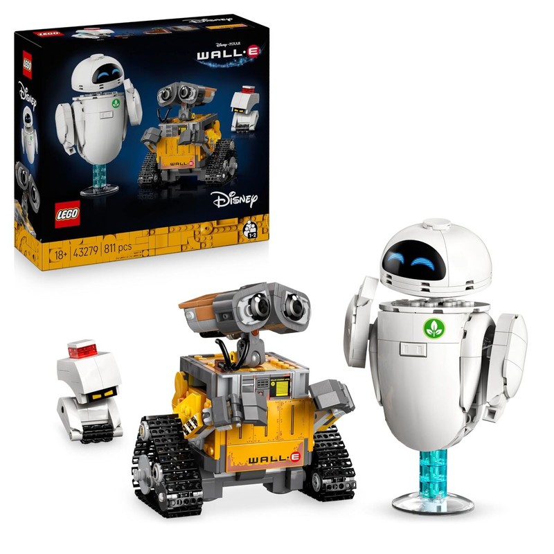 Construye tu propio WallE con este set Lego avanzado para adultos.