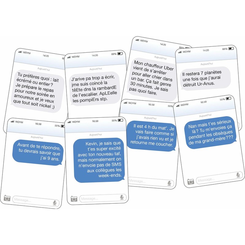 Juego de cartas adultos en francés