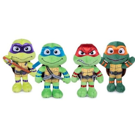 Peluche Tortugas Ninja oficial con máscara azul