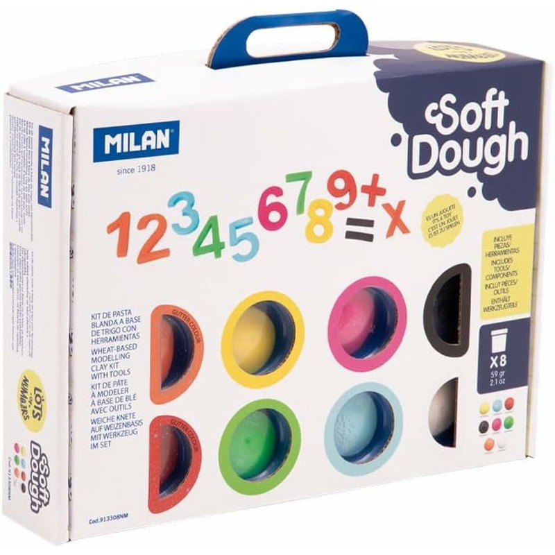 Milan Soft Dough: set creativo para niños a partir de 3 años