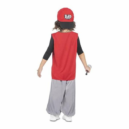 Traje carnaval niño rapero, ideal para juego creativo.