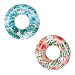 Flotador hinchable palmera Bestway azul para piscina y playa