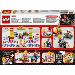 Juego de Construcción LEGO Super Mario Kart 72036 para niños 2
