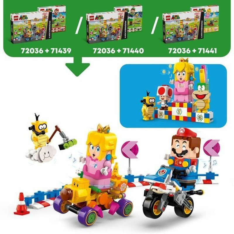 Aventuras Mario Kart LEGO: circuito de carreras creativo para niños