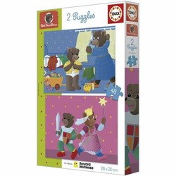 Puzzle infantil Educa Little Brown Bear en su caja 2