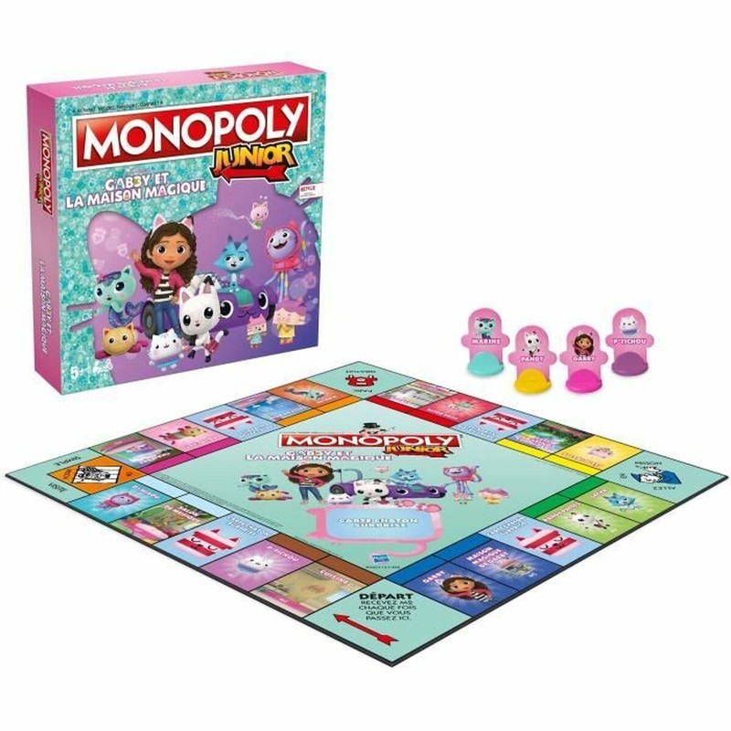 Monopoly Junior Gabby, diversión garantizada para pequeños exploradores