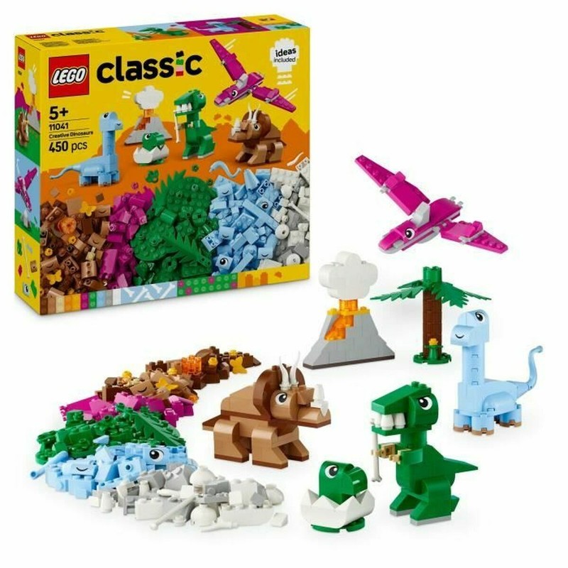 Juguetes Construcción Niños LEGO Classic Dinosaurios Creativos - Compra online en MegaJuguetes