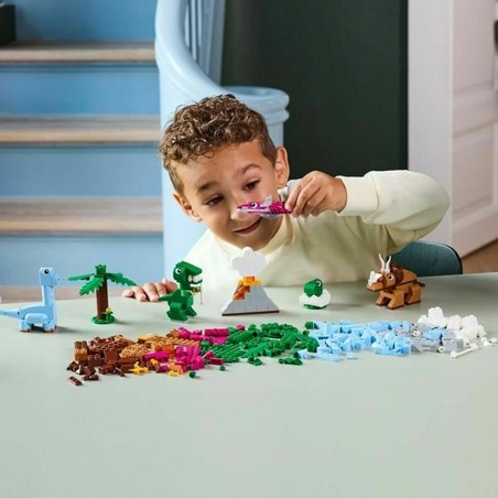 Set construcción educativo LEGO con piezas multicolor