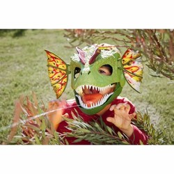 Disfraz niños Dilophosaurus Mattel con lanzador de veneno 2