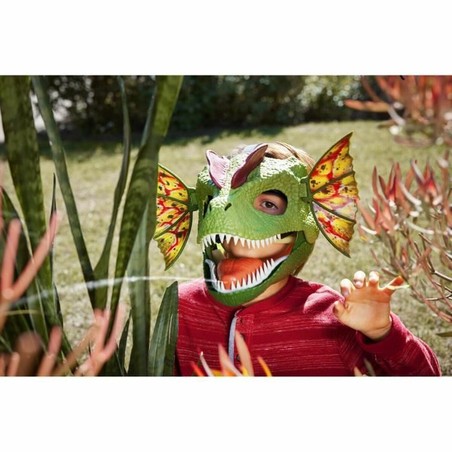 Traje carnaval niño Dilophosaurus con detalles realistas