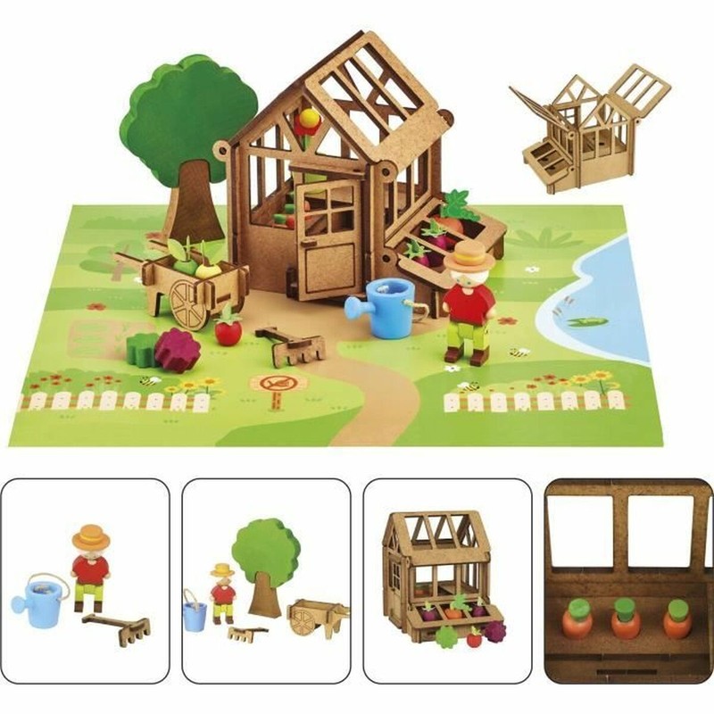 Bloques construcción infantiles Jeujura, estimula la creatividad.