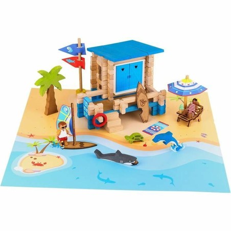 Set construcción educativo para niños, fomentando la motricidad fina y creatividad