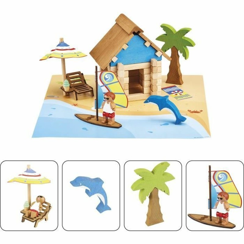 Bloques construcción infantiles Jeujura set educativo