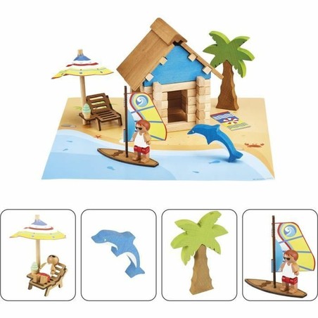 Bloques construcción infantiles Jeujura set educativo