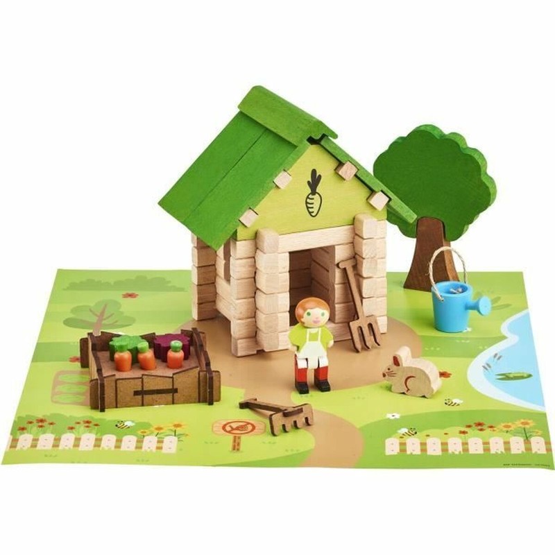 Set construcción educativo Jeujura con piezas para motricidad fina