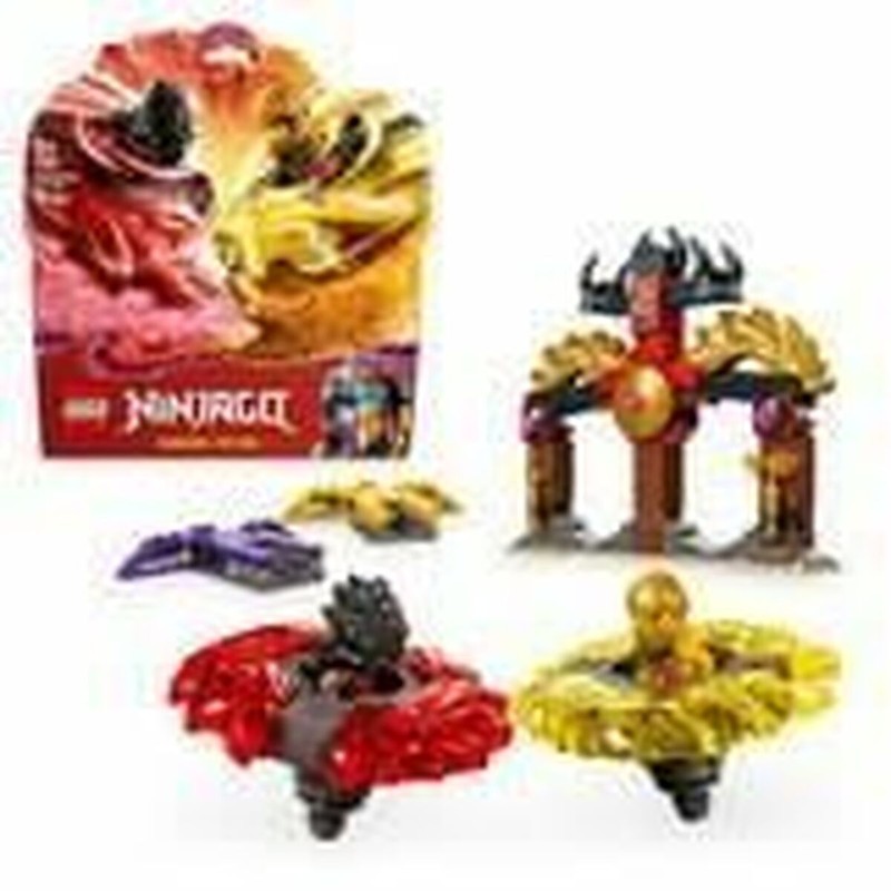 Detalle de set LEGO NINJAGO con elementos de batería