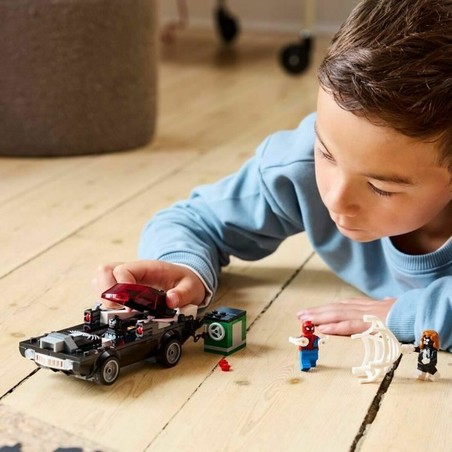 Set construcción educativo LEGO Marvel, detalle de figuras articuladas