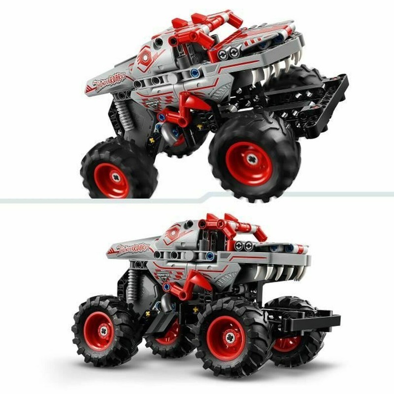 Camión monstruo LEGO Technic con mecanismo de retrofricción