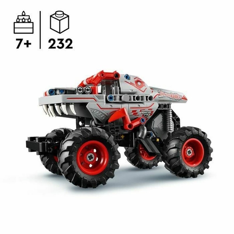 Detalle de construcción LEGO Technic Monster Jam ThunderROARus