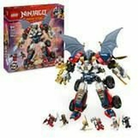 Juguetes construcción niños LEGO NINJAGO 71834 - Robot Ultra Combo de Zane