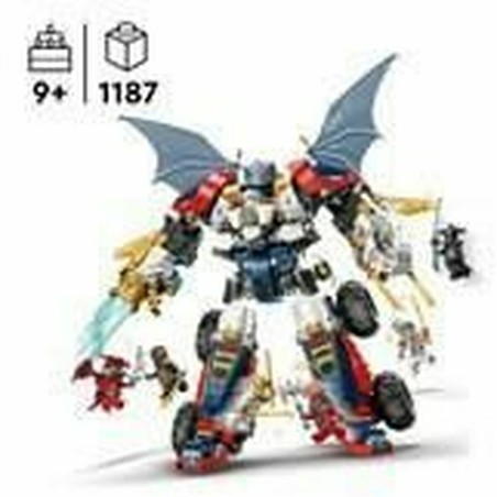 Robot Ultra Combo Zane - Juguete de construcción para niños 9 años