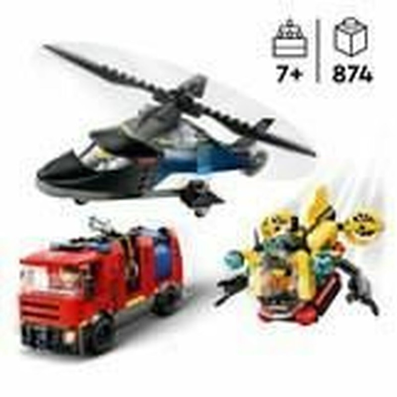 piezas LEGO City resistentes y seguras para jugar