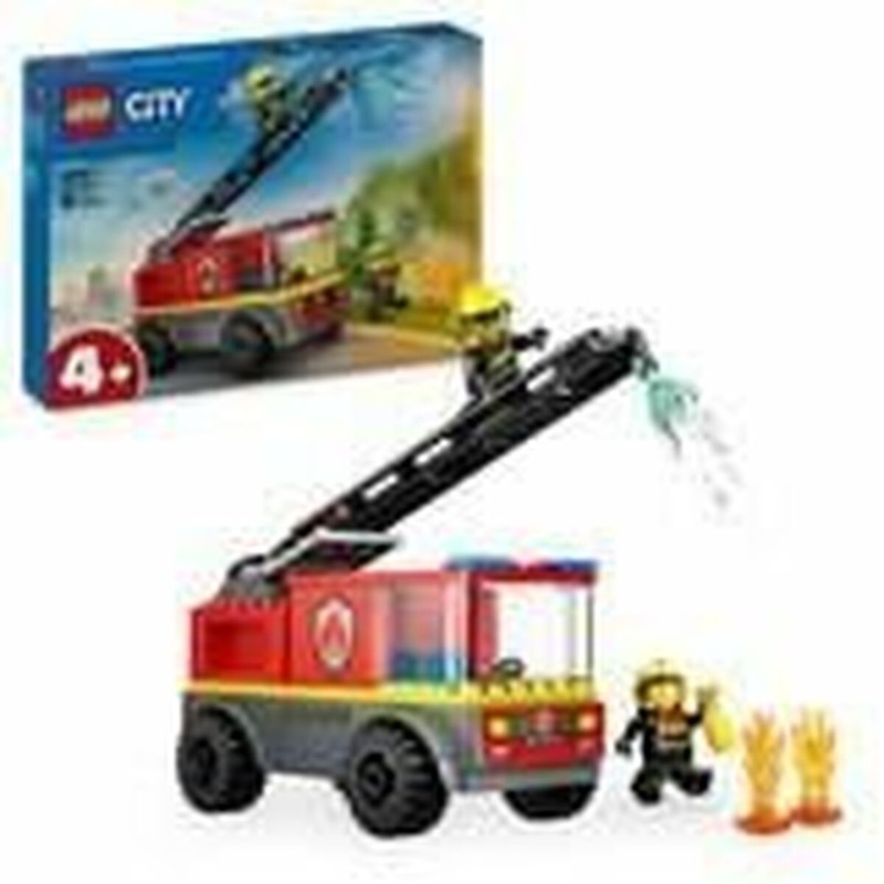 Juguetes construcción niños LEGO City Camión de Bomberos con escalera