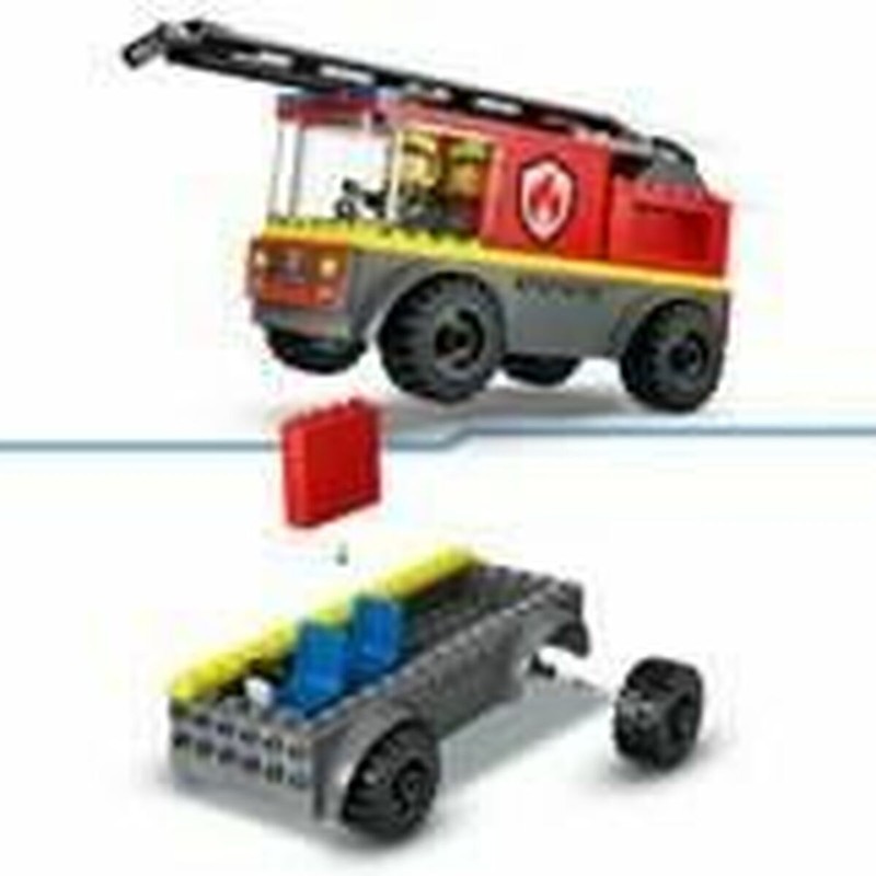 Set construcción educativo LEGO City juego simbólico de rescate