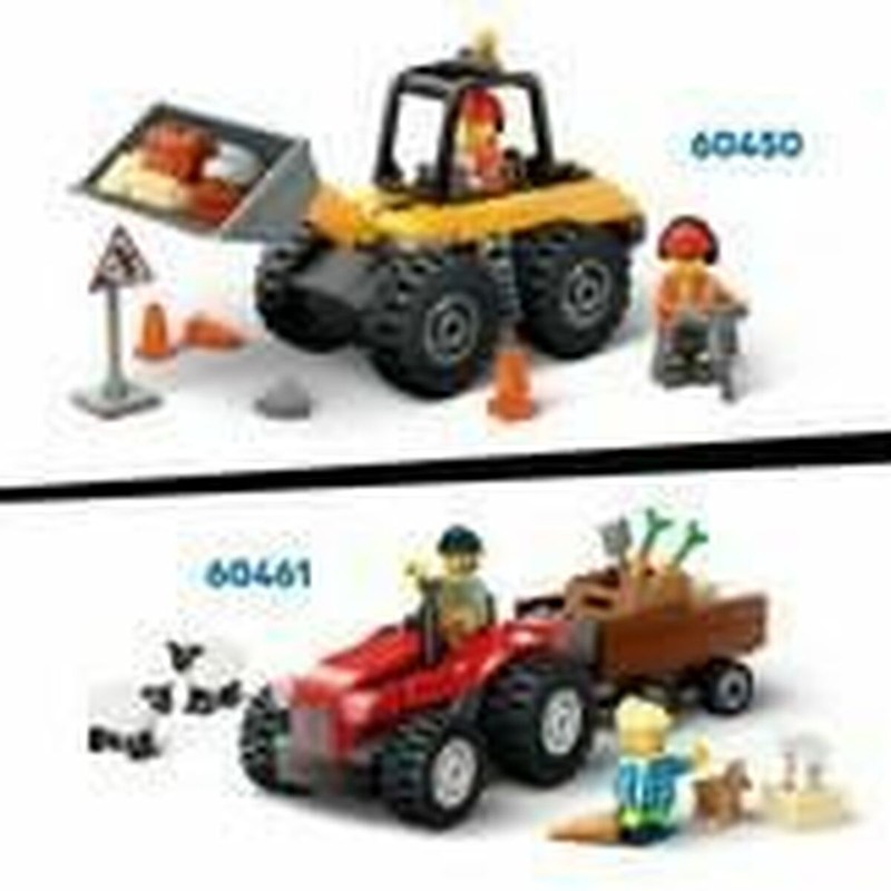 Niño jugando con LEGO City 60463 Camión de Bomberos