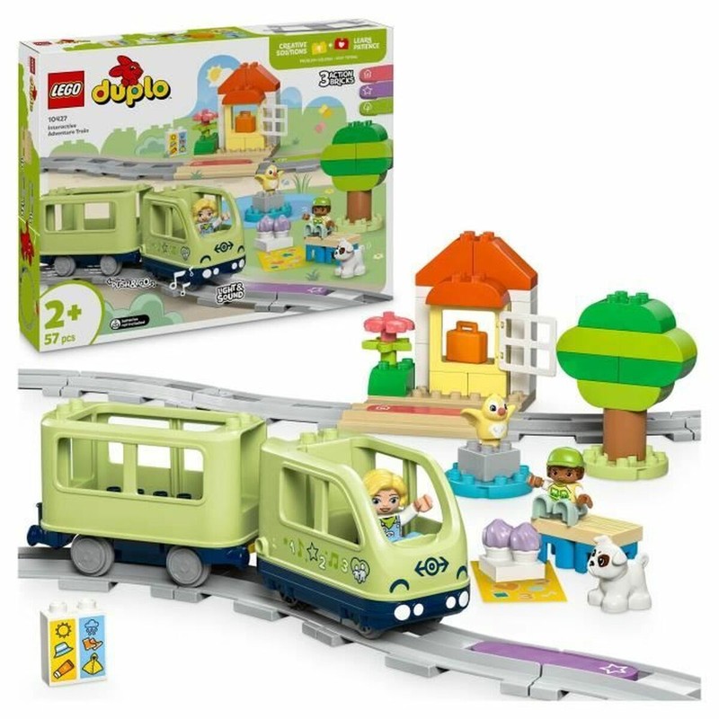 Juguetes construcción niños LEGO DUPLO tren aventuras