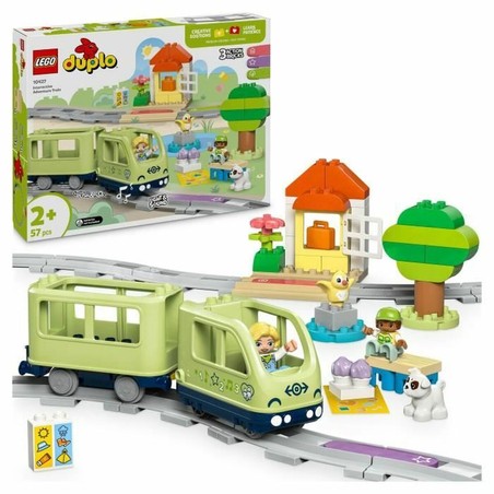 Juguetes construcción niños LEGO DUPLO tren aventuras