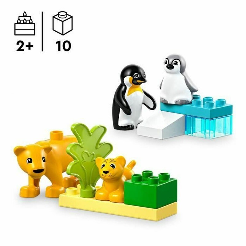 Escenario de juego LEGO DUPLO My Town con pingüinos